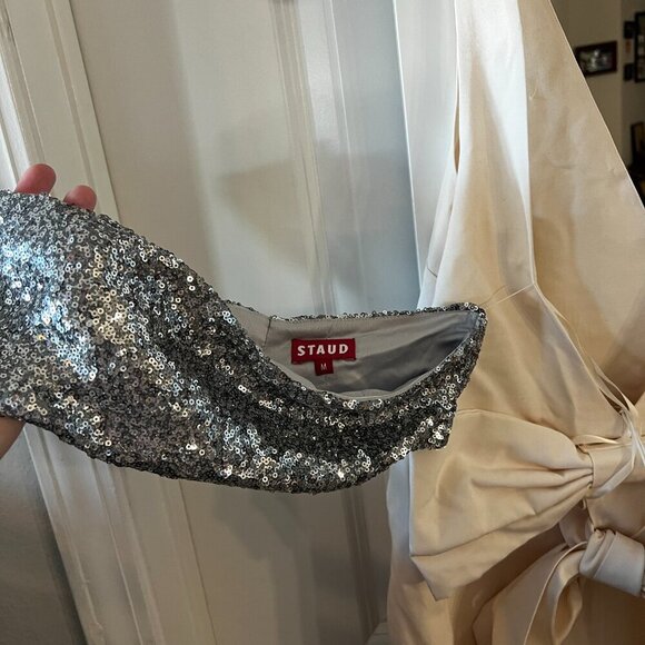 Medium - STAUD Dress - BRAND NEW, never worn. TAGS STILL ON - Picture 11 of 12